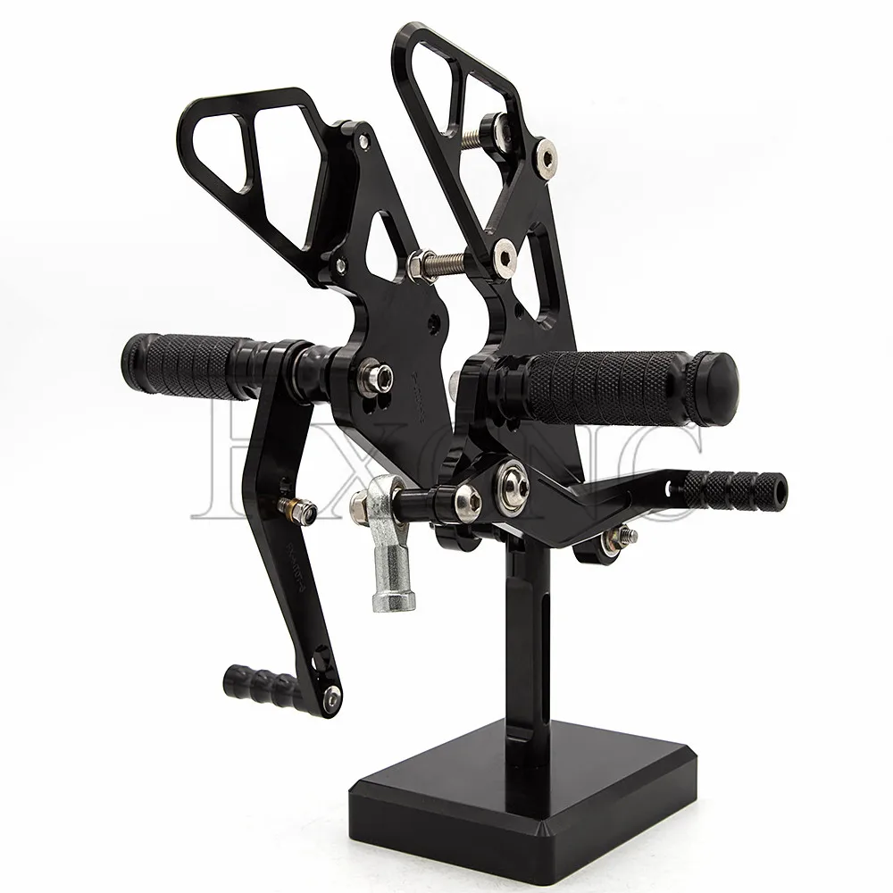 

For YAMAHA MT-07 FZ07 FZ 07 2013-2017 2016 Adjustable Aluminum Motorcycle Rearset Footrest Footpeg Rear Set Footrest Foot Peg