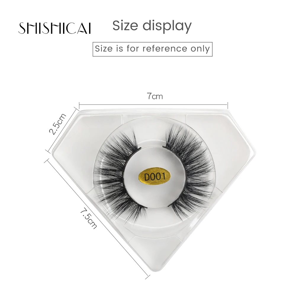 Оптовая продажа 20 пар/лот искусственные 3D норковые ресницы натуральные Длинные