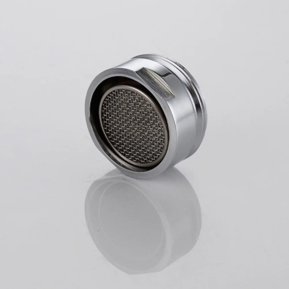 

3 Pcs Threaded Stainless Steel Aerator Bubbler Sprayer Water Saving Filter Nozzle Polished Filter (24mm Silver)