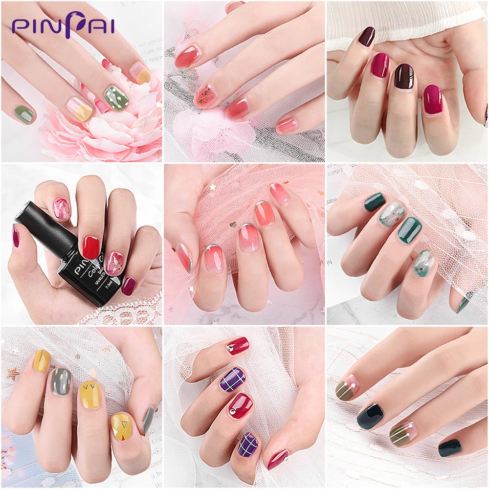 

7.5ml Nail Gel Polish Red Green Avocado Color Semi Permanent Soak Off LED UV Gel Varnish Manicure Nail Art Gel Lacquer G221