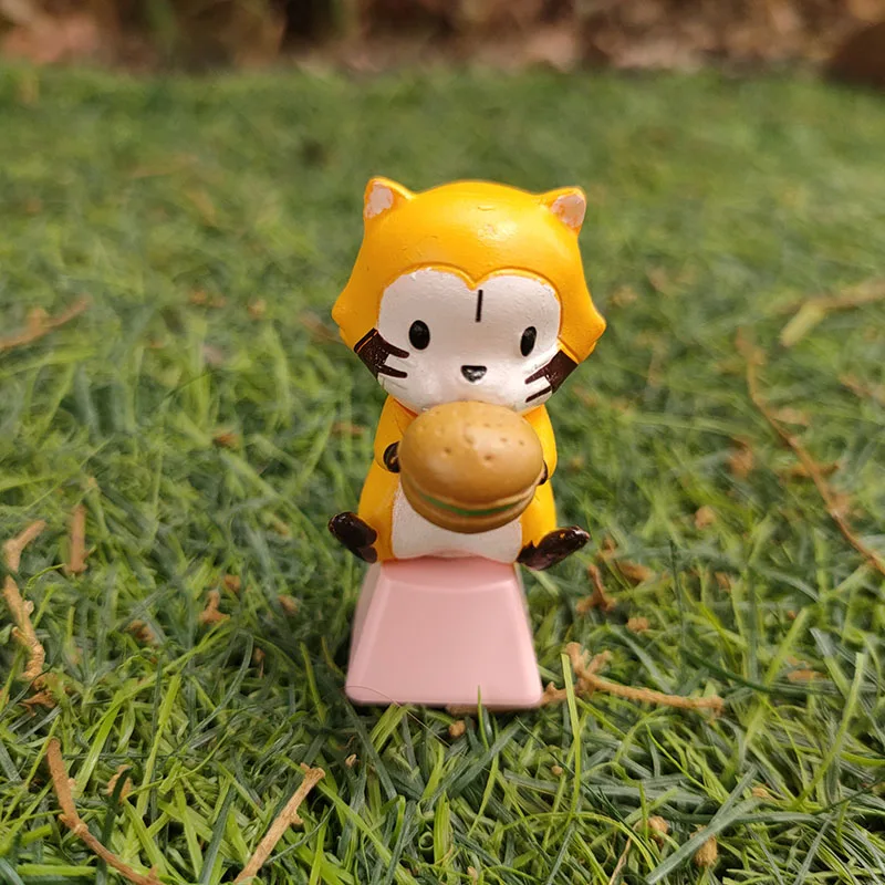 

Mechanical Keyboard keycaps Accessories Cute Personality Keycap Cartoon Game Keyboard Caps Single Stereo PBT Anime Model Key Cap