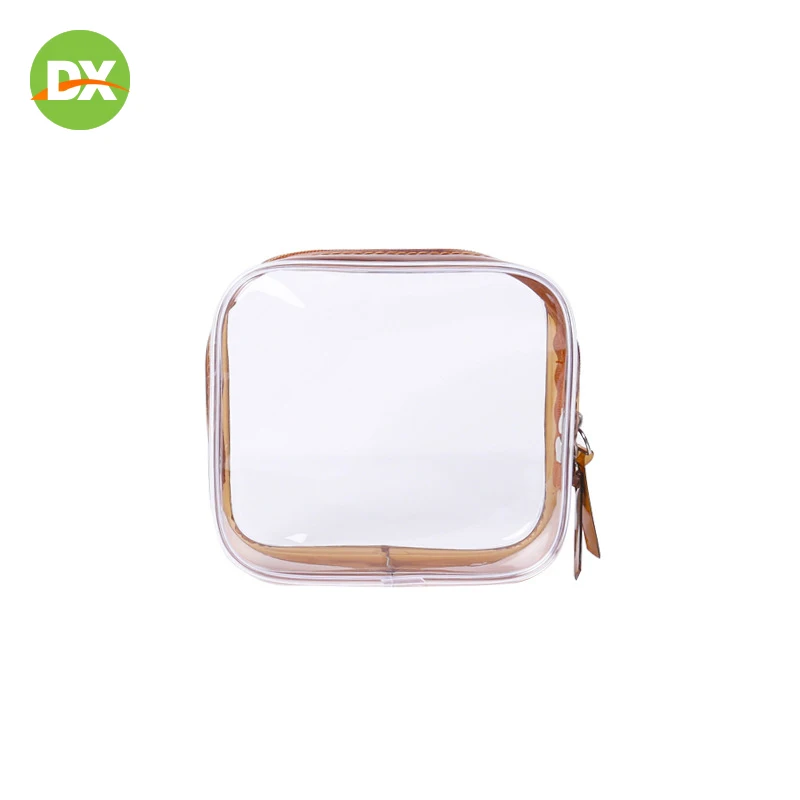 Eco-friendly Waterproof Transparent Three-dimension Portable Washing Travel Storage Bag Zip Lock Cosmetic Beauty Kit | Дом и сад
