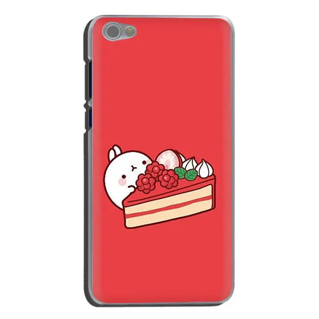 H1 EWAU kawaii чай с Molang кекс жесткий чехол для телефона для Xiaomi Redmi Note 4 4X5 6 7 8 pro 5A Prime - Цвет: H1