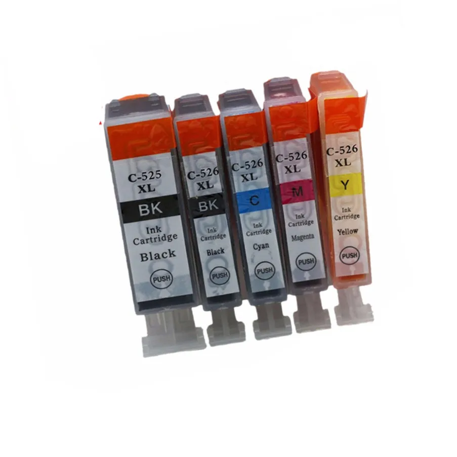 PGI525 PGI 525 XL CLI 526 525XL чернильные картриджи для Canon Pixma MG 5150 5250 5350 6150 струйный