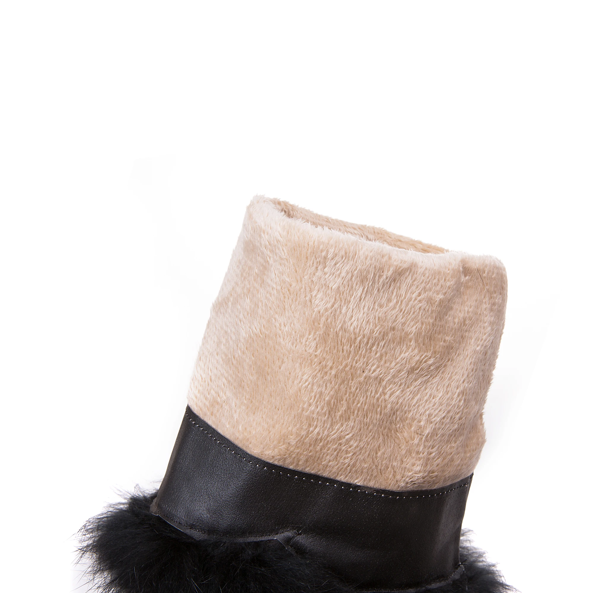 Водонепроницаемые сапоги до колена на платформе женские высокие эластичные