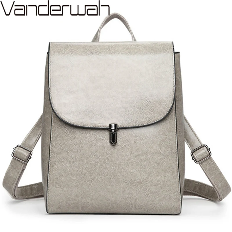 Белая сумка 2019 женский рюкзак из искусственной кожи модный дорожный рюкзаки