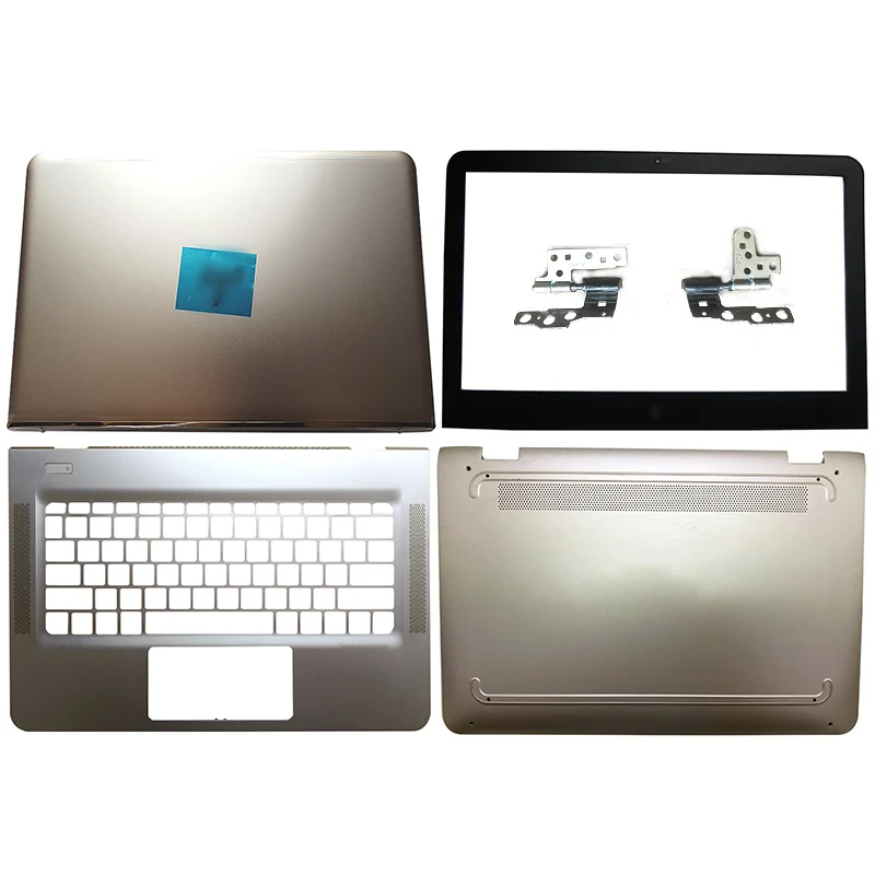 

NEW Laptop For HP ENVY 13-AB Series 6070B1083401 909623-001 LCD Back Cover/Front Bezel/Hinges/Palmrest/Bottom Case Gold