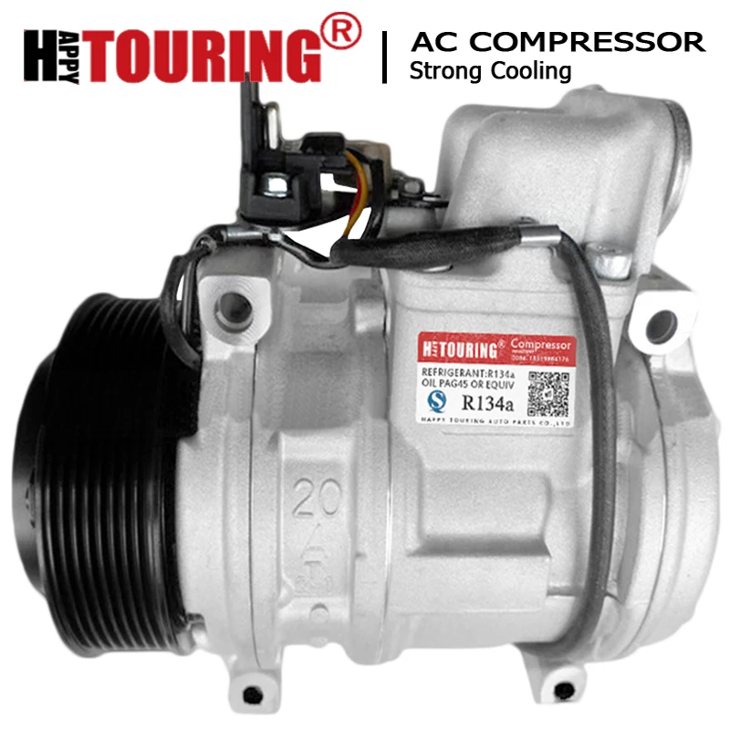 Компрессор кондиционера 10PA20C для MERCEDES W124 W129 W140 A0002300311 A0002300411 1191300115 0002300311 A1191300115