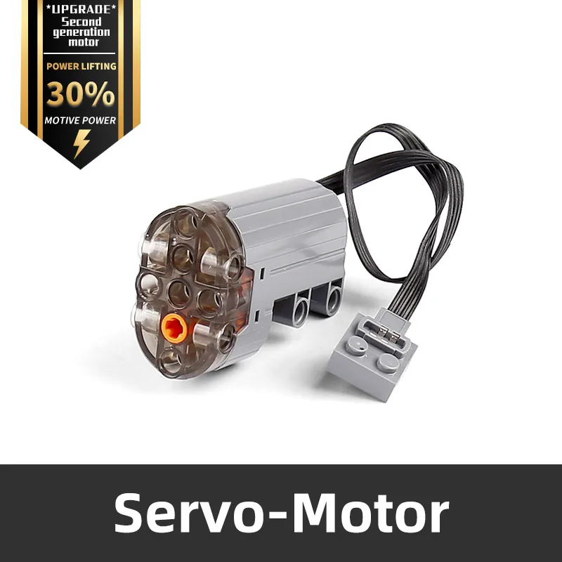 

MOULD KING Car Motorized Parts The Servo Motor Powered Model with 88004 Building Blocks Bricks