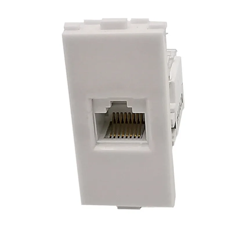 Модульная розетка CAT5 RJ45 Keystone Jack для настенной коммутационной панели