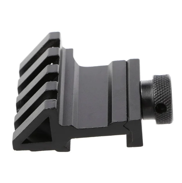

The gun mlok 45 degree rail inclined rail bracket single side bracket flashlight clamp 20 mm bracket with hexagon wrench