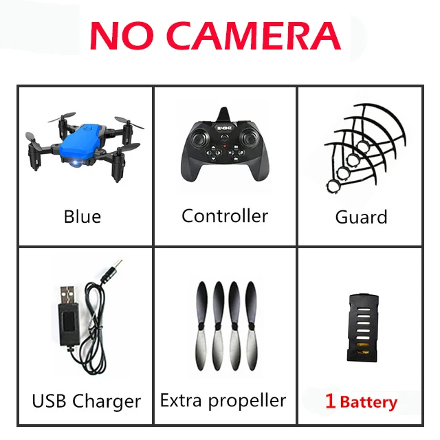 NO Camera 1 Battery SG800 Дрон 2,4G FPV мини селфи Дрон RTF с Wifi камерой HD микро Радиоуправляемый квадрокоптер VS S9 S9W E58 E61 Дрон - Цвет: NO Camera 1 Battery