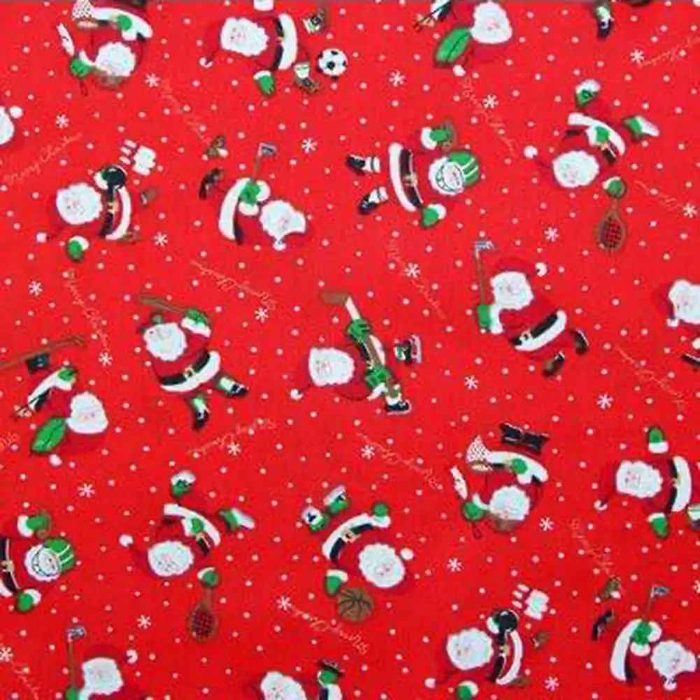 

8PCS Christmas Cotton Fabric for Sewing Face Cover Craft 2020 New