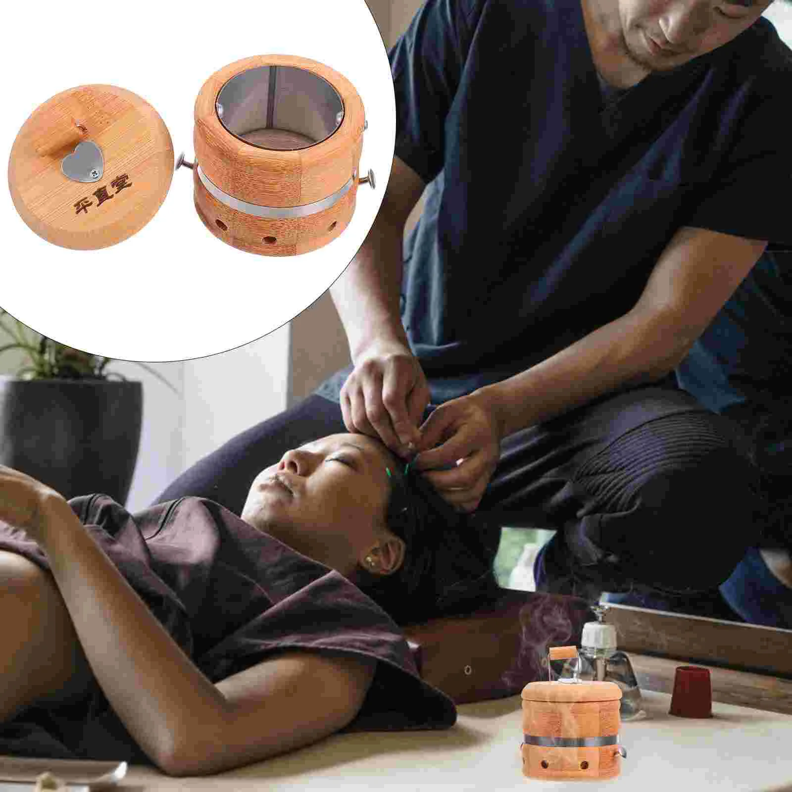 

Коробка Moxibustion Box мокса-коробка горелка портативная палочка Moxa