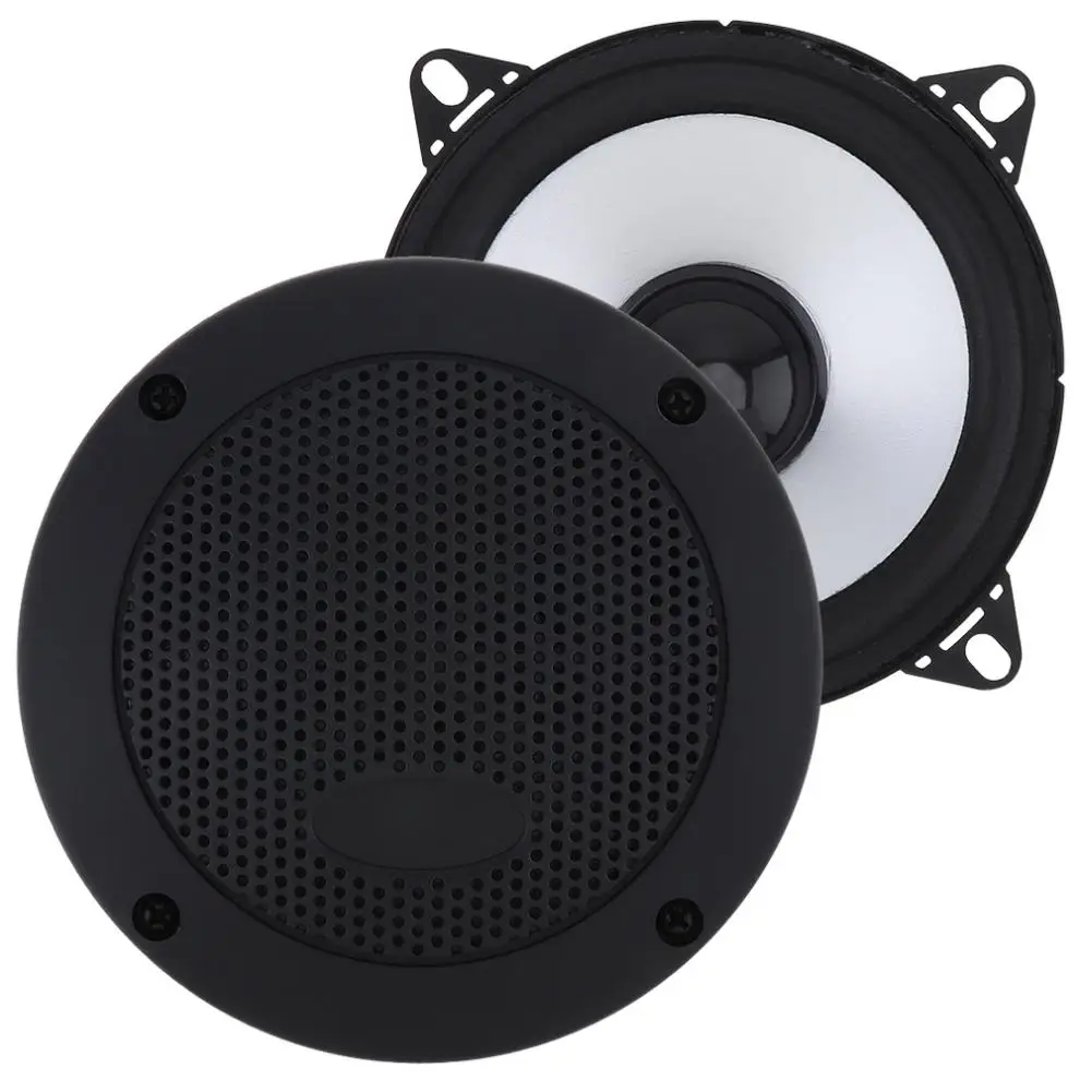 Автомобильный коаксиальный Hi-Fi динамик 2 шт. 4 дюйма 80 Вт автомобильная