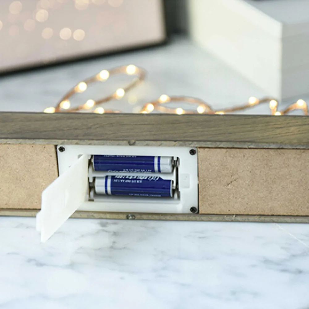 Домашний декор деревянная подставка железные любовь буквы домашние