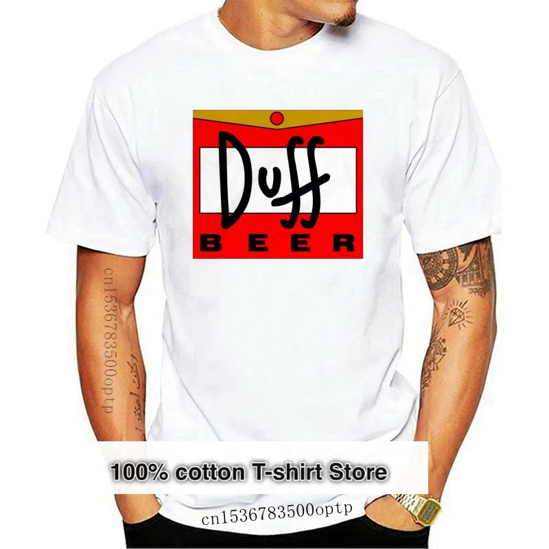 

Универсальная студийная Мужская футболка Duff Beer