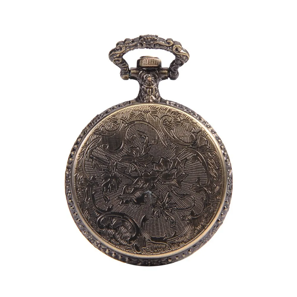 Металлический курильщик карманные часы с изображением животных дымовая машина