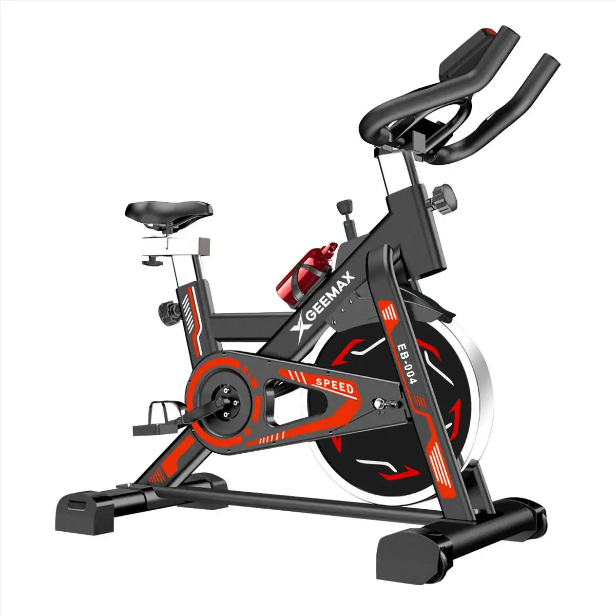 

GEEMAX Exercise Bike 8KG Flywheel Home Cycling Fitness Bicycle Phone Holder Flywheel Gym Fitness Home Fitness Training Bikes