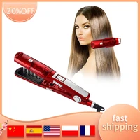 professional hair straightener flat iron injection painting straightening irons hair care styling tools