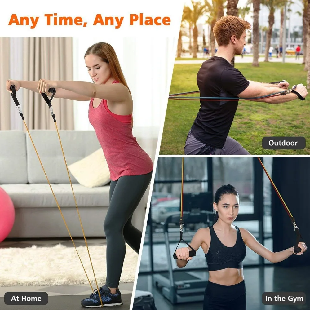 Эластичные тянущиеся ленты для йоги 1 + 8 слов резиновые Эспандер упражнений