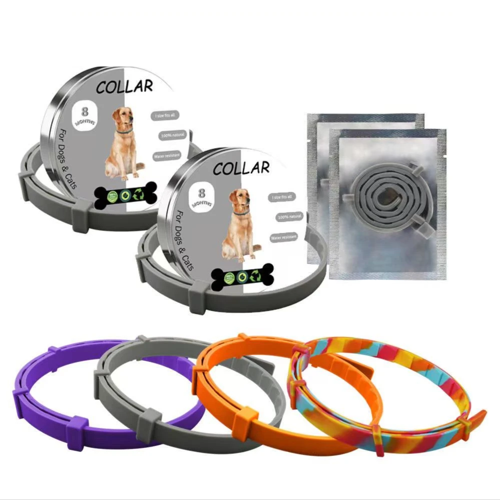 Выдвижной ошейник для кошек и собак 8 месяцев защита от блох клещей отпугивающий