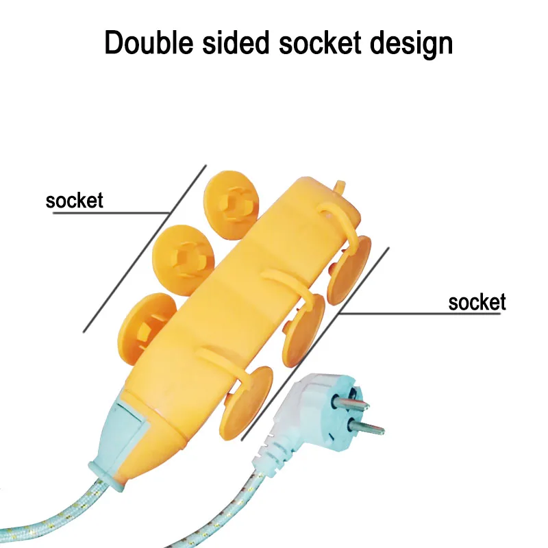 Штепсельная Вилка европейского стандарта Мощность полосы Европейский