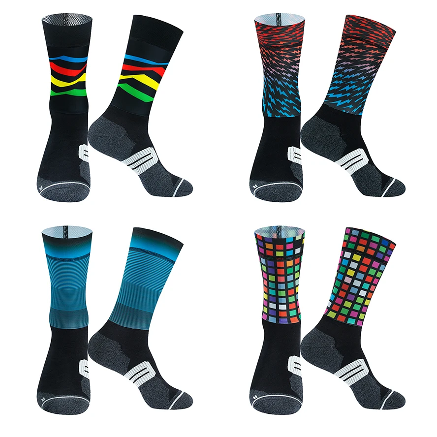 

2021 Sports Socks Cycling Socks Men Women Bike socks Basketball Socks Racing Socks Street Fashion Roller Skating Hip-hop Socks