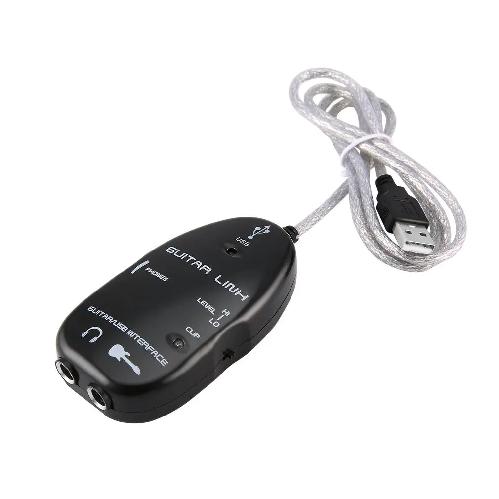 elektrische gitarre link usb audio kabel interface guitarlink führen zu computer für pc mac mp3 aufnahme xp mit fahrer software heißer
