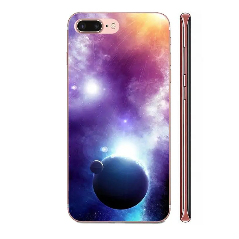 For Xiaomi Redmi Mi 4 7A 9T K20 CC9 CC9e Note 7 8 9 Y3 SE Pro Prime Go Play TPU Phone Colorful Space Galaxy Universe Picture | Мобильные