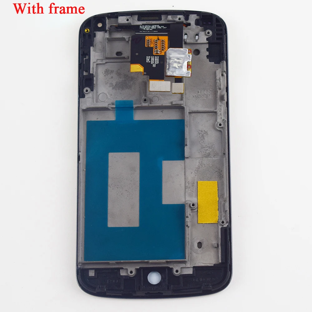 Дисплейный модуль для LG Optimus Google Nexus 4 E960 сенсорный экран дигитайзер сенсорное