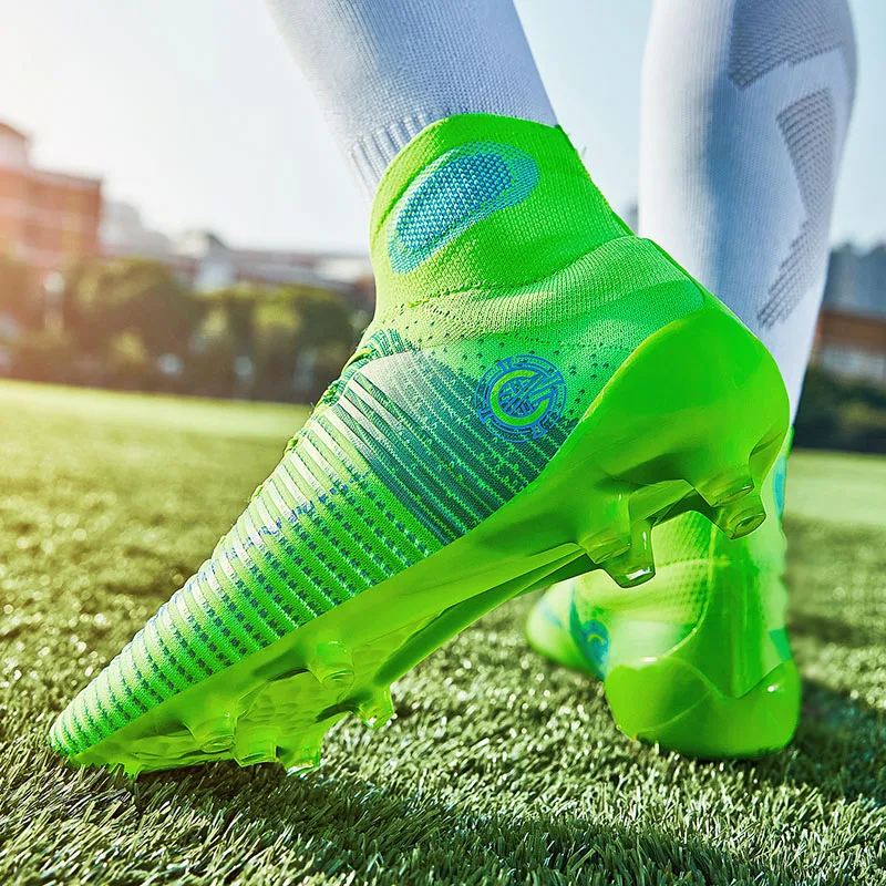 Для Мужчин's Обувь для футбола носки светильник с длинными ногтями футбольные