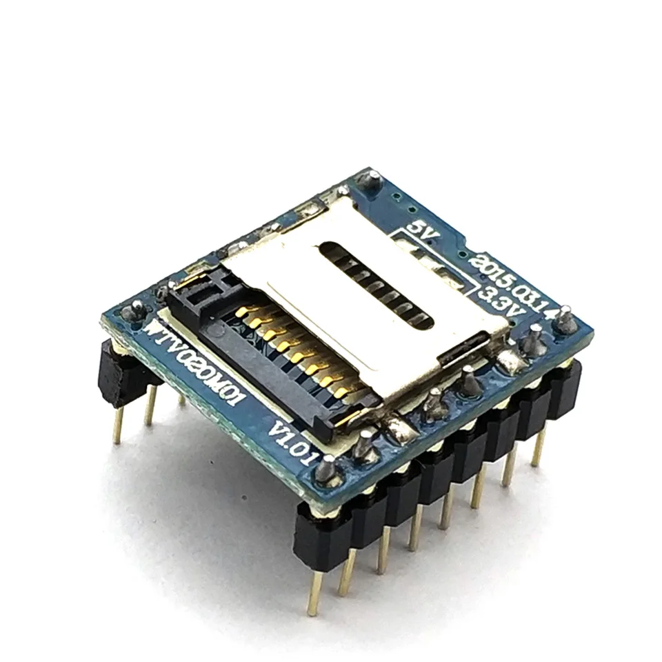 WTV020 WTV020-SD WTV020SD-20SS мини SD карта MP3 звуковой модуль голосовой для Аксессуары фото |