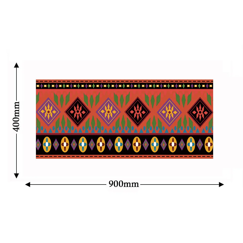 900*400 мм Большой персидский тканый коврик для мыши в ретро стиле нескользящий