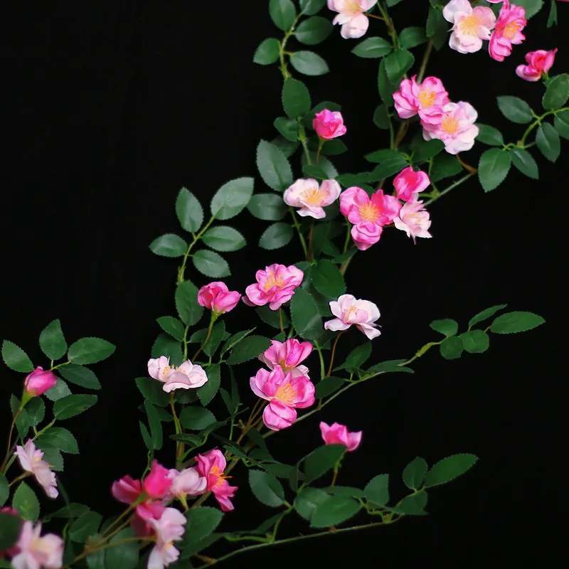 Искусственный ротанговый цветок розы искусственный для украшения дома на
