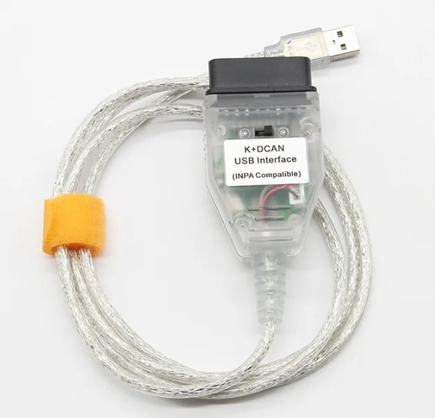 USB-кабель для BMW INPA K + CAN с чипом FT232RL и переключателем DCAN |