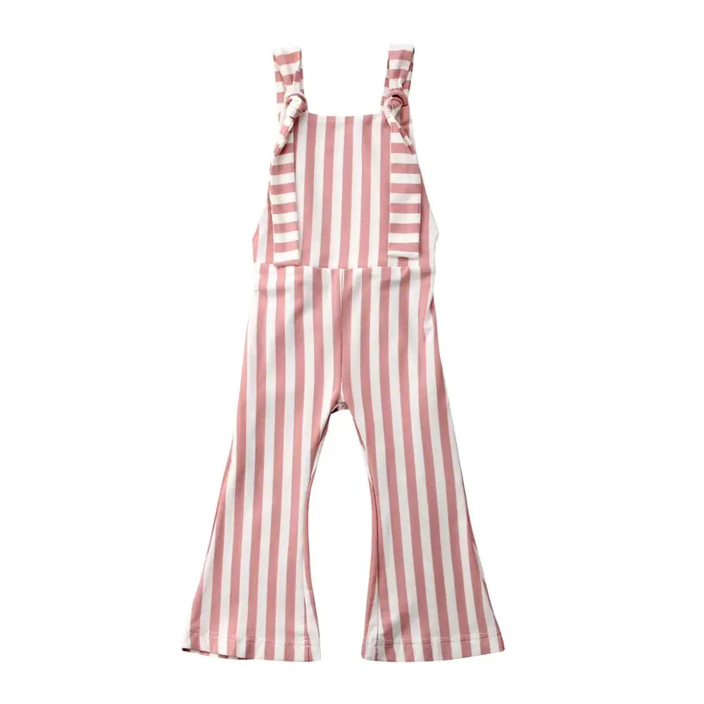 

Toddler Kids Baby Girl Striped Brace Pants Overalls Jumpsuit Romper Outfits Baby Toddler Kids Girl Stripe Brace Long Loose