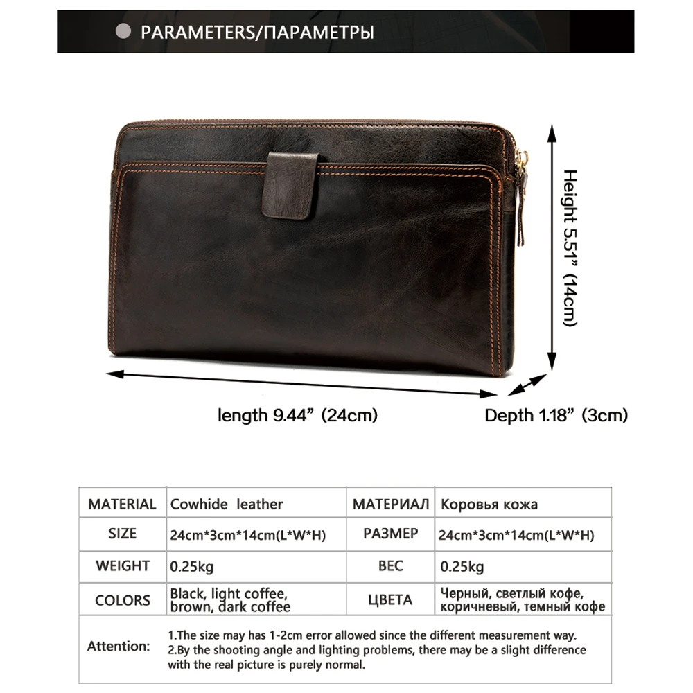 Кошелек WESTAL 9041 мужской из натуральной кожи | Багаж и сумки