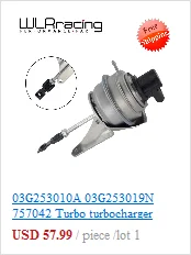 4011188A 03L198716A электронный привод турбокомпрессора для VW Passat Scirocco Tiguan Audi A3 2.0TDI 140HP 103KW CBA CBD