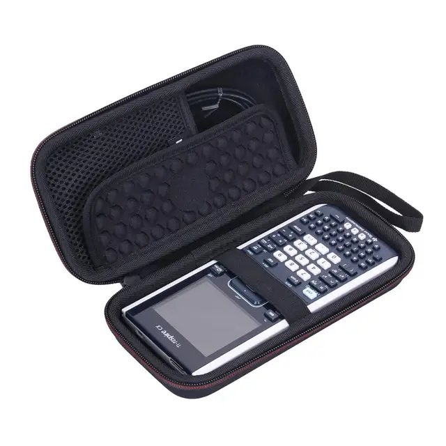 LTGEM EVA Waterproof Hard Case for Texas Instruments TI-Nspire CX Graphing Calculator 2