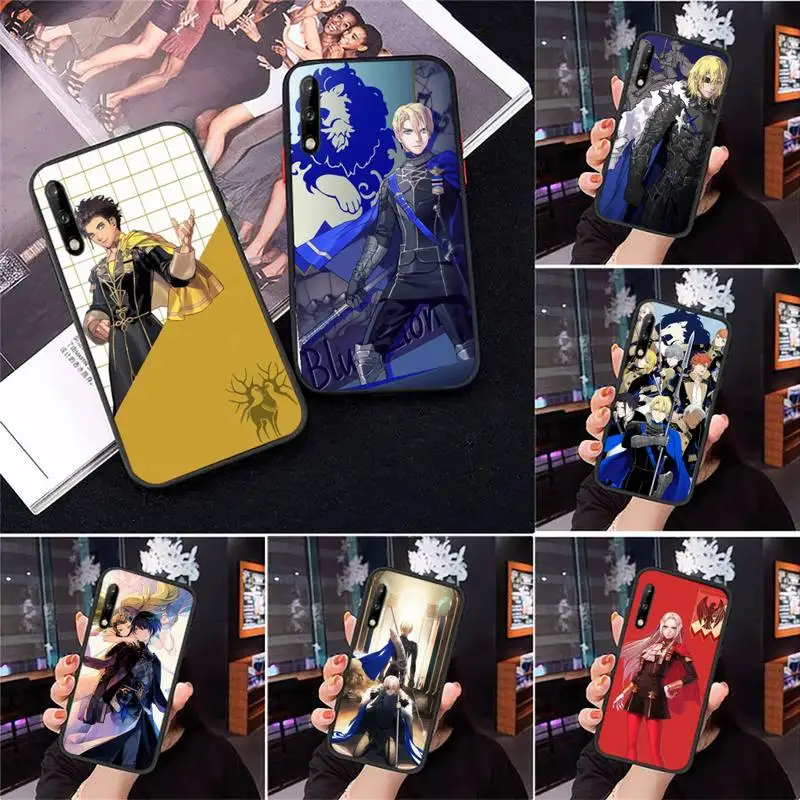 

Fire Emblem Three Houses Phone Case for Samsung S6 S7 S8 S9 S10 edge plus S10 5G S20 S21 S30ultrs 5G Fundas Cover