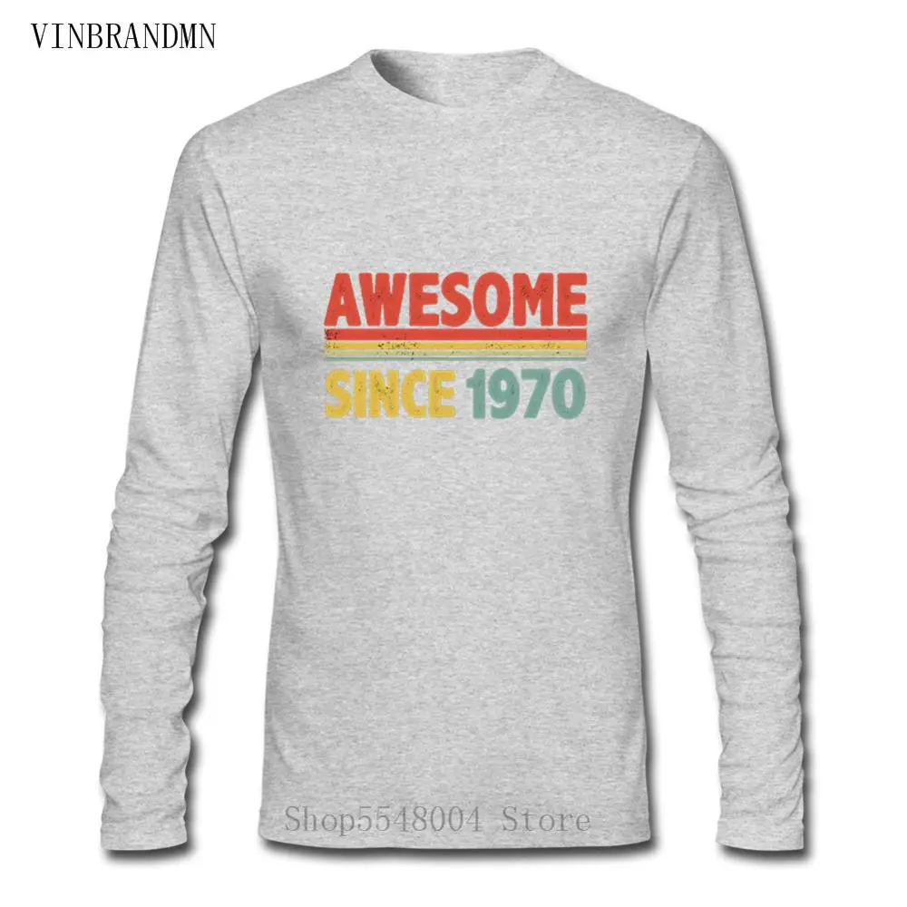 Мужская футболка с длинным рукавом Винтажная в стиле ретро принтом виде