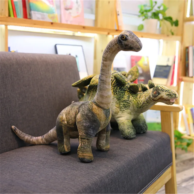 Имитация различных оригинальных динозавров плюшевые игрушки тираннозавр