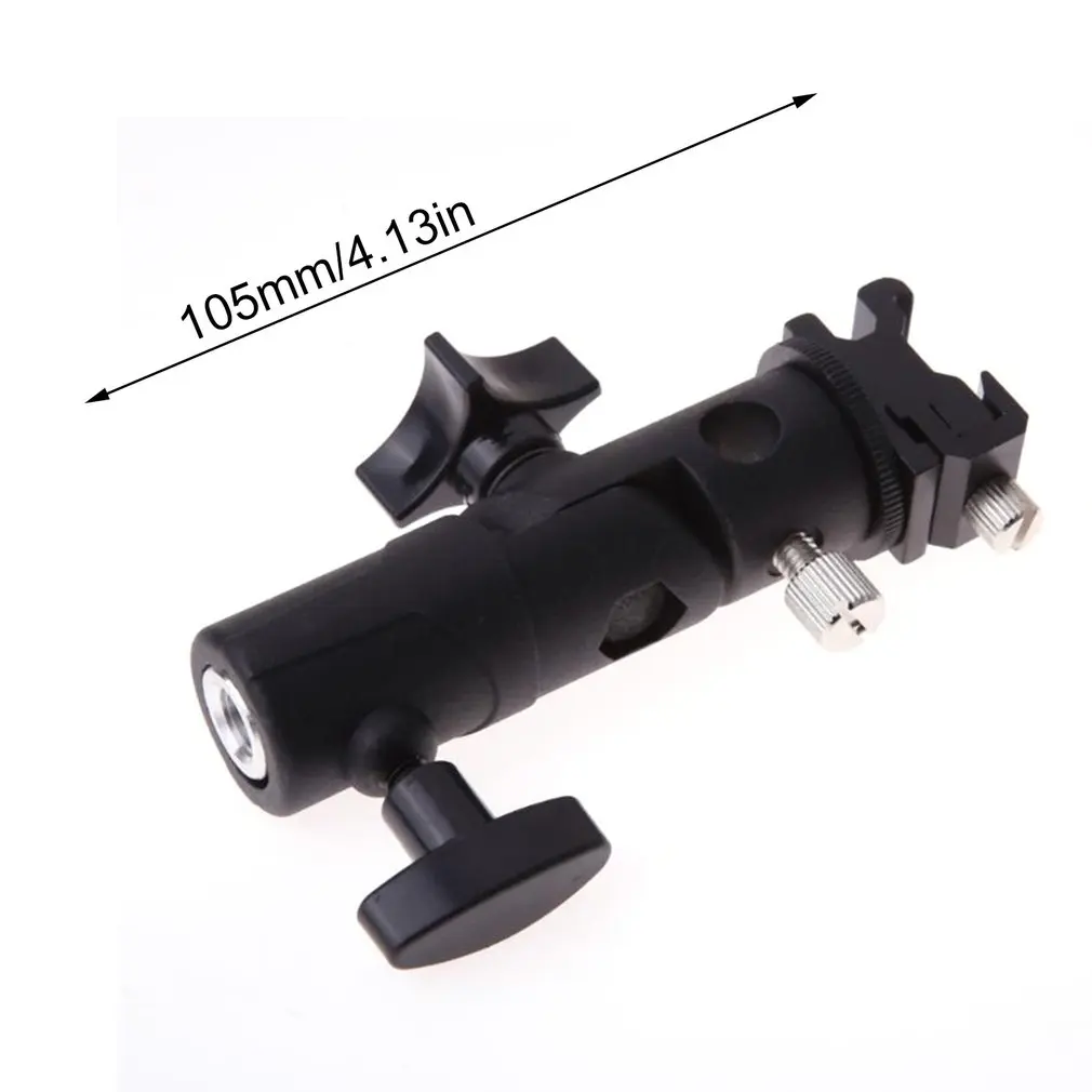 E-образный металлический кронштейн для вспышки Универсальный держатель зонта