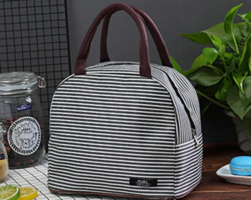 Популярный модный женский портативный теплоизолированный Ланч бокс чехол для