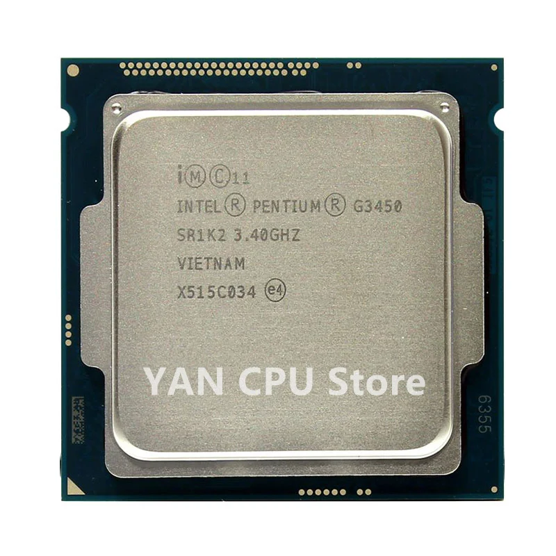 

Feer shipping Intel Pentium G3450 3.4GHz Dual-Core 3M 53W LGA 1150 CPU Processor
