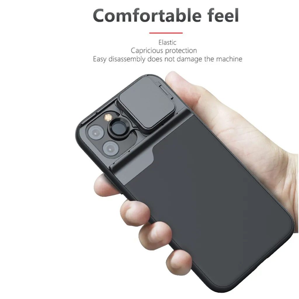 Чехол для телефона + 5 объектив камеры водонепроницаемый Iphone 11 Pro/11 Pro Max 2019 Новый