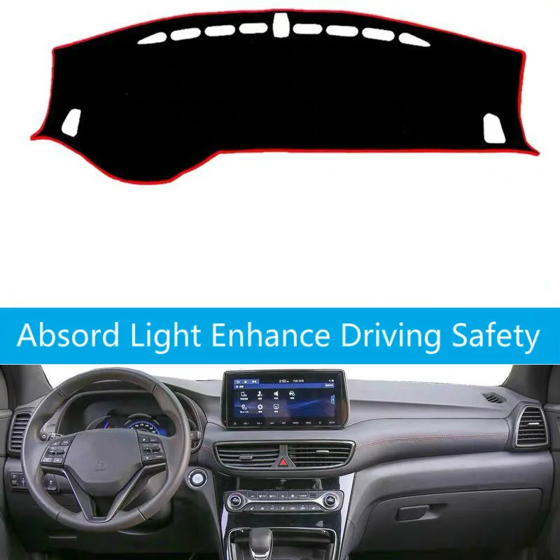 Крышка приборной панели автомобиля для Hyundai Tucson 2019 Dashmat Pad LHD крышка коврик Защита