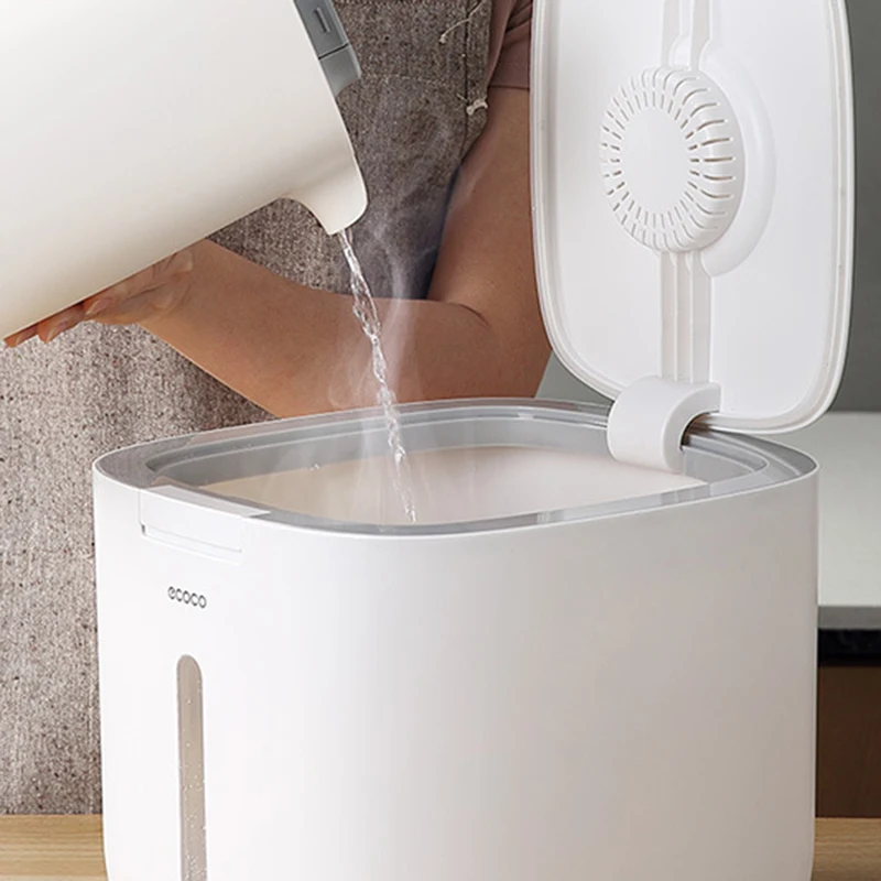 Кухонный влагостойкий контейнер для риса с защитой от насекомых Контейнер