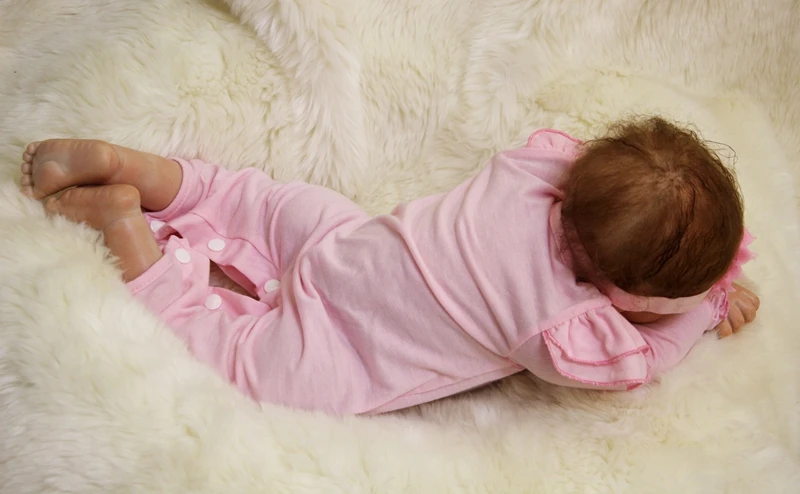 22 дюймов Кукла Мягкие Силиконовые Винил настоящая Touch новорожденных принцессы